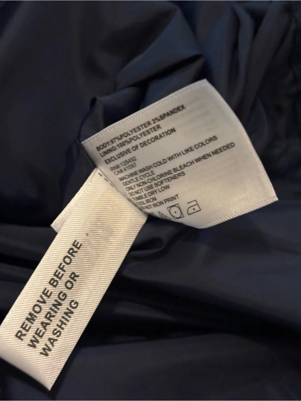 Greg Norman Navy Lightweight Golf Athleisure Casual Front Jacket Medium